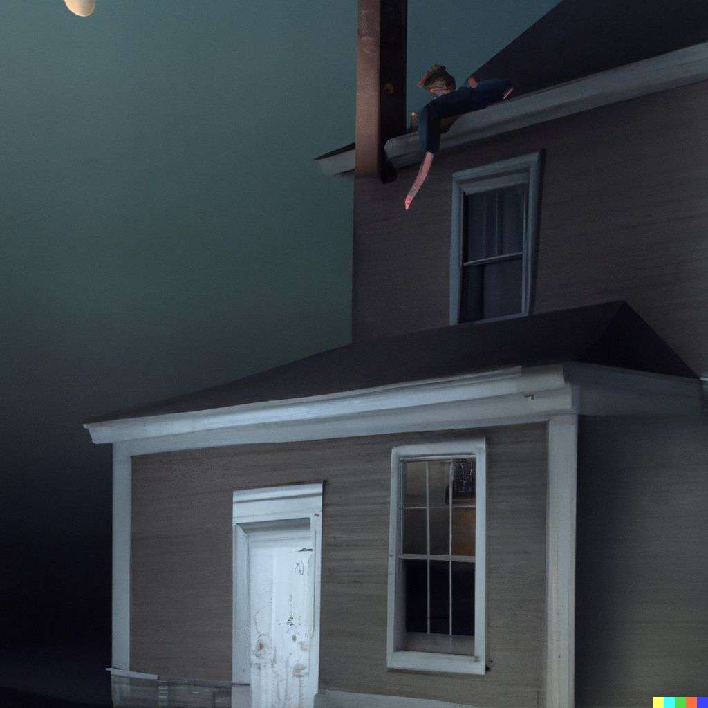 the discovery of gravity, photograph taken by Gregory Crewdson